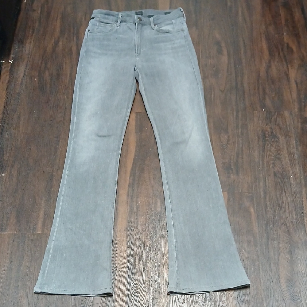 Citizens Of Humanity Gray Boot Cut Jeans